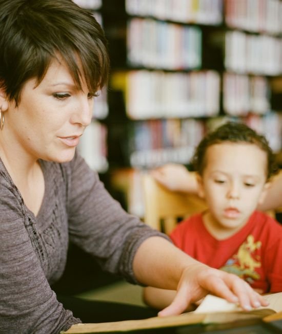 teacher and student